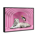 Vibrant Pink Tiger