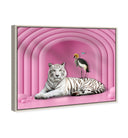 Vibrant Pink Tiger