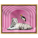 Vibrant Pink Tiger