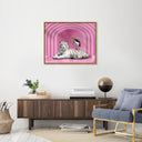 Vibrant Pink Tiger