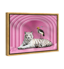 Vibrant Pink Tiger