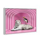 Vibrant Pink Tiger