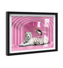 Vibrant Pink Tiger