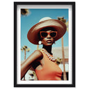 Elegant Palm Springs Woman