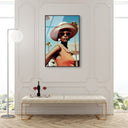 Elegant Palm Springs Woman