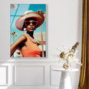 Elegant Palm Springs Woman