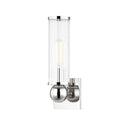 Polished Nickel Malone Wall Sconce 4.5" x 13.5" by Hudson Valley