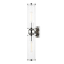 Polished Nickel Malone Wall Sconce 4.5" x 22.25" by Hudson Valley