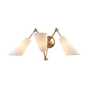 Aged Brass Buckingham Wall Sconce 27" by Hudson Valley