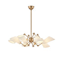 Aged Brass Buckingham Chandelier 34.5" by Hudson Valley