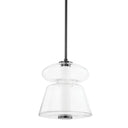 Black Nickel Palermo Pendant 13" by Hudson Valley