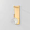 Aged Brass Onteora Wall Sconce 6" by Hudson Valley, view 4