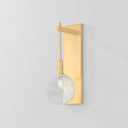 Aged Brass Onteora Wall Sconce 6" by Hudson Valley, view 2