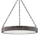 Distressed Bronze Lynden Chandelier 30" by Hudson Valley
