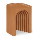 Avenda Concrete Indoor/Outdoor End Table - Terracotta