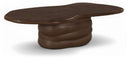 Branna Concrete Indoor/Outdoor Coffee Table - Brown
