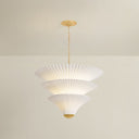 Vintage Gold Leaf Belluno Chandelier 28" by Corbett Lighting