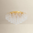 Vintage Gold Leaf Alsace Semi Flush 24" by Corbett Lighting, view 3