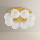 Vintage Polished Brass Vernazza Flush Mount 23.5" by Corbett Lighting