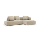 Sasso Sectional - 5-Piece L-Shape - Oatmeal by Caracole, view 5