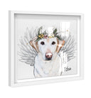 Memorial Floral Crown Pet Portrait