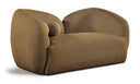 Elowen 68" Fabric Upholstered Loveseat - Brown