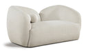 Elowen 68" Fabric Upholstered Loveseat - Cream
