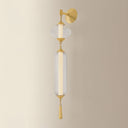 Vintage Polished Brass Fiorello Wall Sconce 8" by Corbett Lighting, view 3
