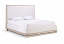Adagio Fabric Upholstered Bed - Natural