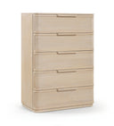 Tiberio Oak Veneer And Solid Wood Chest - Natural