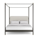 Campaign King Bed With Canopy