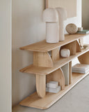 Natural Geometric Sofa Console