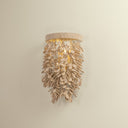 Vintage Gold Leaf Naxos Wall Sconce 9.5" by Corbett Lighting, view 2