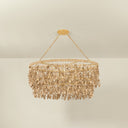 Vintage Gold Leaf Naxos Linear 42" by Corbett Lighting, view 2
