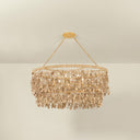 Vintage Gold Leaf Naxos Linear 42" by Corbett Lighting, view 3