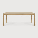 79" Varnished Oak Bok Dining Table
