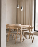 Oak Bok Extendable Dining Table