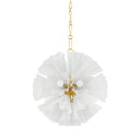 Aged Brass Capri Chandelier 24" by Hudson Valley