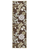 Saphir Mah 3111F Dark Chocolate/Sage