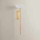 Vintage Gold Leaf Coppa Wall Sconce 12.5" by Corbett Lighting, view 4