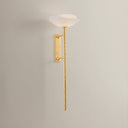 Vintage Gold Leaf Coppa Wall Sconce 12.5" by Corbett Lighting, view 3