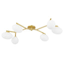 Aged Brass Wagner Semi Flush 33.75" x 7.75" (5541-AGB) by Hudson Valley