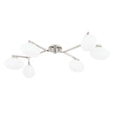 Polished Nickel Wagner Semi Flush 33.75" x 7.75" (5541-PN) by Hudson Valley
