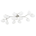 Polished Nickel Wagner Semi Flush 33.75" x 7.75" (5559-PN) by Hudson Valley