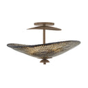 Old World Brass Alba Semi Flush 20" by Corbett Lighting