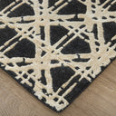 Bamboo Lattice 7054F Black/White
