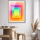 Neon Geo 1 | Acrylic Panel by Oliver Gal, view 3