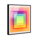 Neon Geo 1 | Acrylic Panel by Oliver Gal, view 2