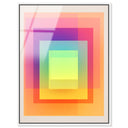 Neon Geo 1 | Acrylic Panel by Oliver Gal, view 13