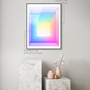 Neon Geo 3 | Acrylic Panel by Oliver Gal, view 5